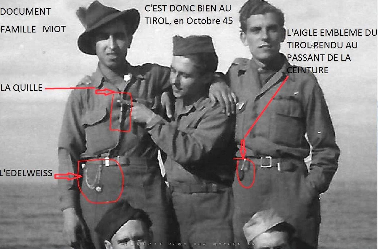 207 . LIBERATION PROCHE  EDELWEISS AIGLE ET QUILLE.JPG